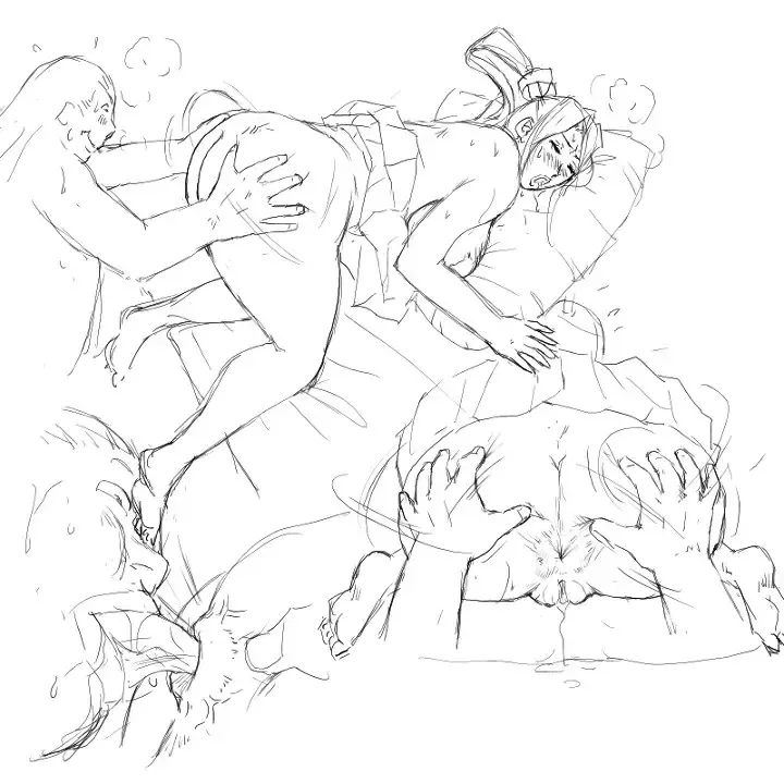 [Hyou] Anguish Battle (Street Fighter / King of fighters ) + site sketches Fhentai - Page 68