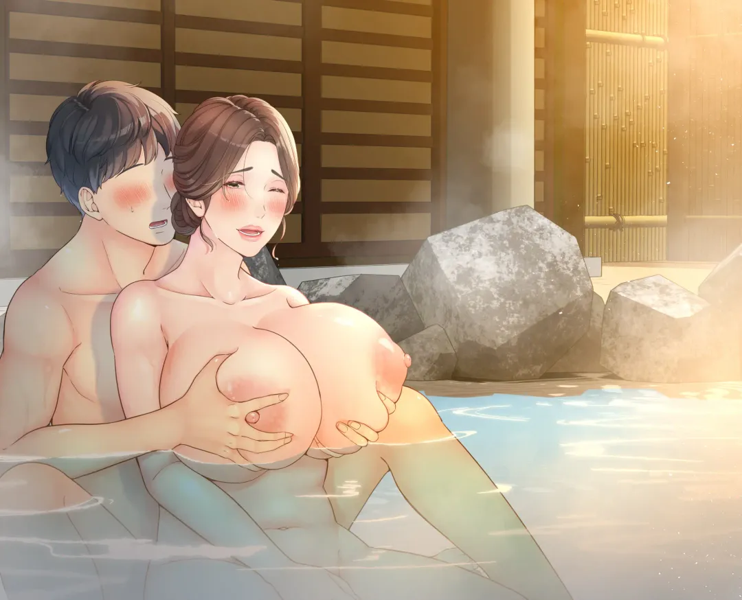 Matomo na Okaa-san ga Musuko to Onaidoshi na Otokonoko to Amaama Furin Ryokou shichau Hanashi Fhentai - Page 76