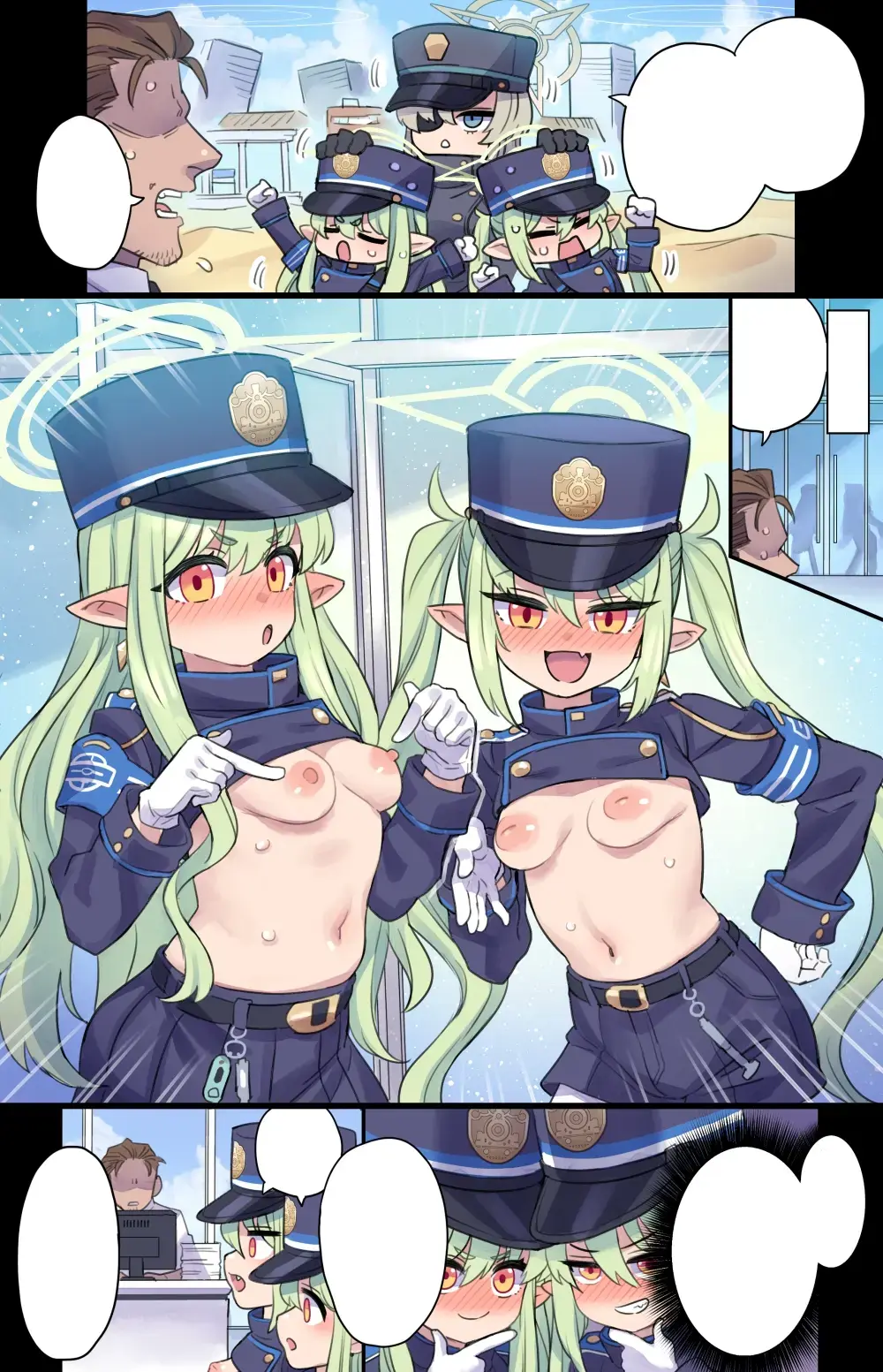 [Mimonel] Namaiki na Futago ni Sparta Shidou Fhentai - Page 6