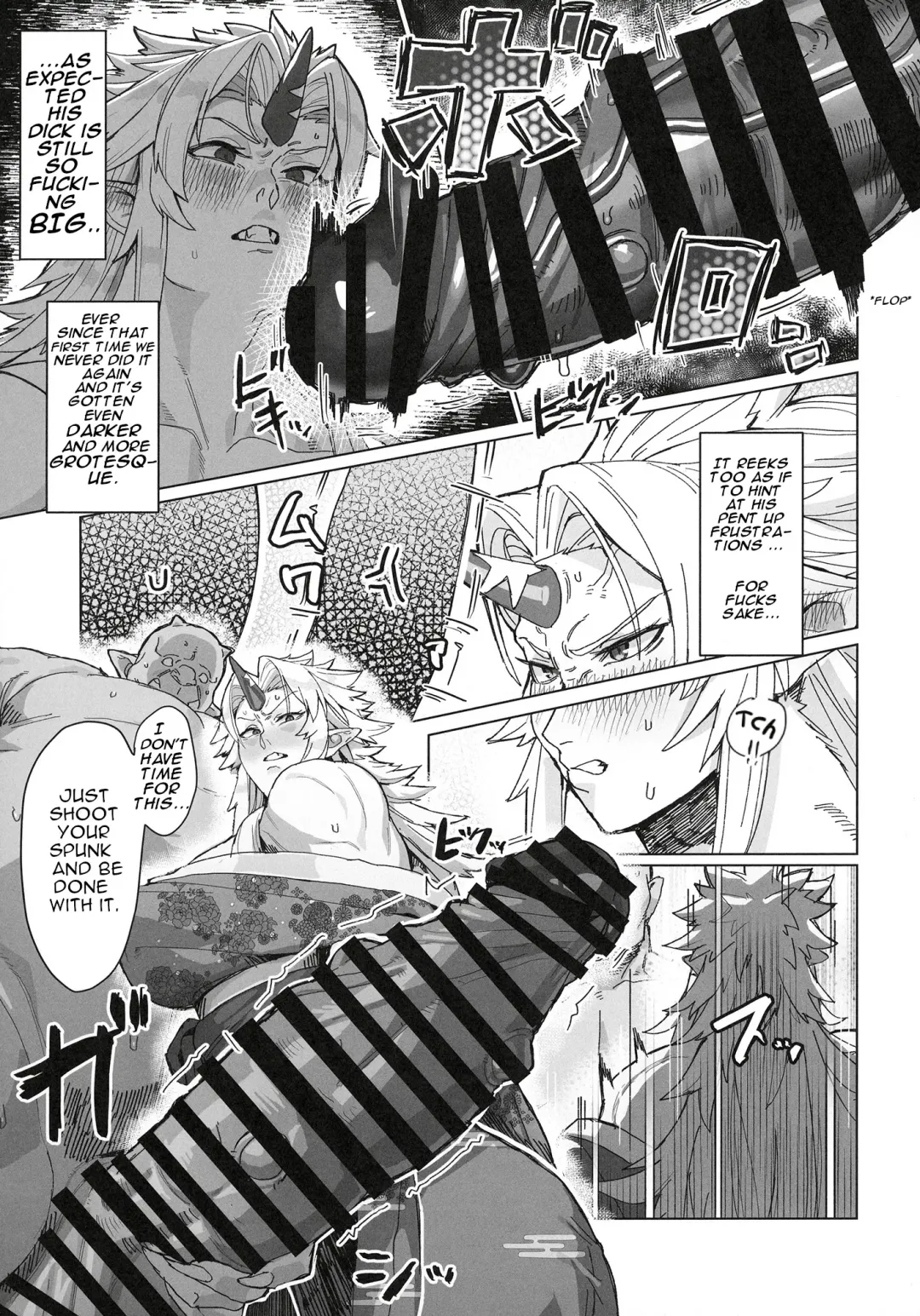 [Kugara] Yuugi Nee-san to Orc ga Kunzu Hoguretsu 2 | Yuugi Locked In A Grapple With An Orc 2 Fhentai - Page 9