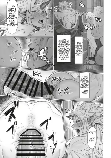 [Kugara] Yuugi Nee-san to Orc ga Kunzu Hoguretsu 2 | Yuugi Locked In A Grapple With An Orc 2 Fhentai - Page 19