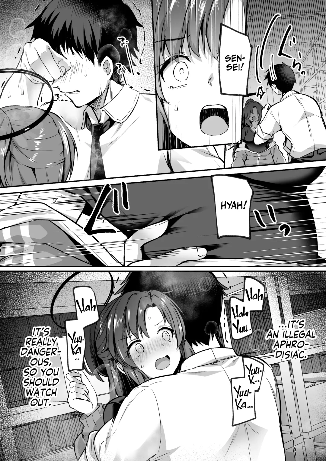 [Abi] Bousou shita Sensei ni Oshitao Sarete SEX Suru Hon | Cooling Off Sensei's Unbridled Lust with Sex! Fhentai - Page 5