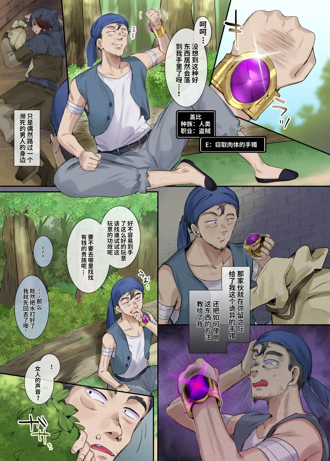 [Hiiragi Popura] Nikutai Dorobou no Udewa | 窈取肉體的手鐲 Fhentai - Page 3