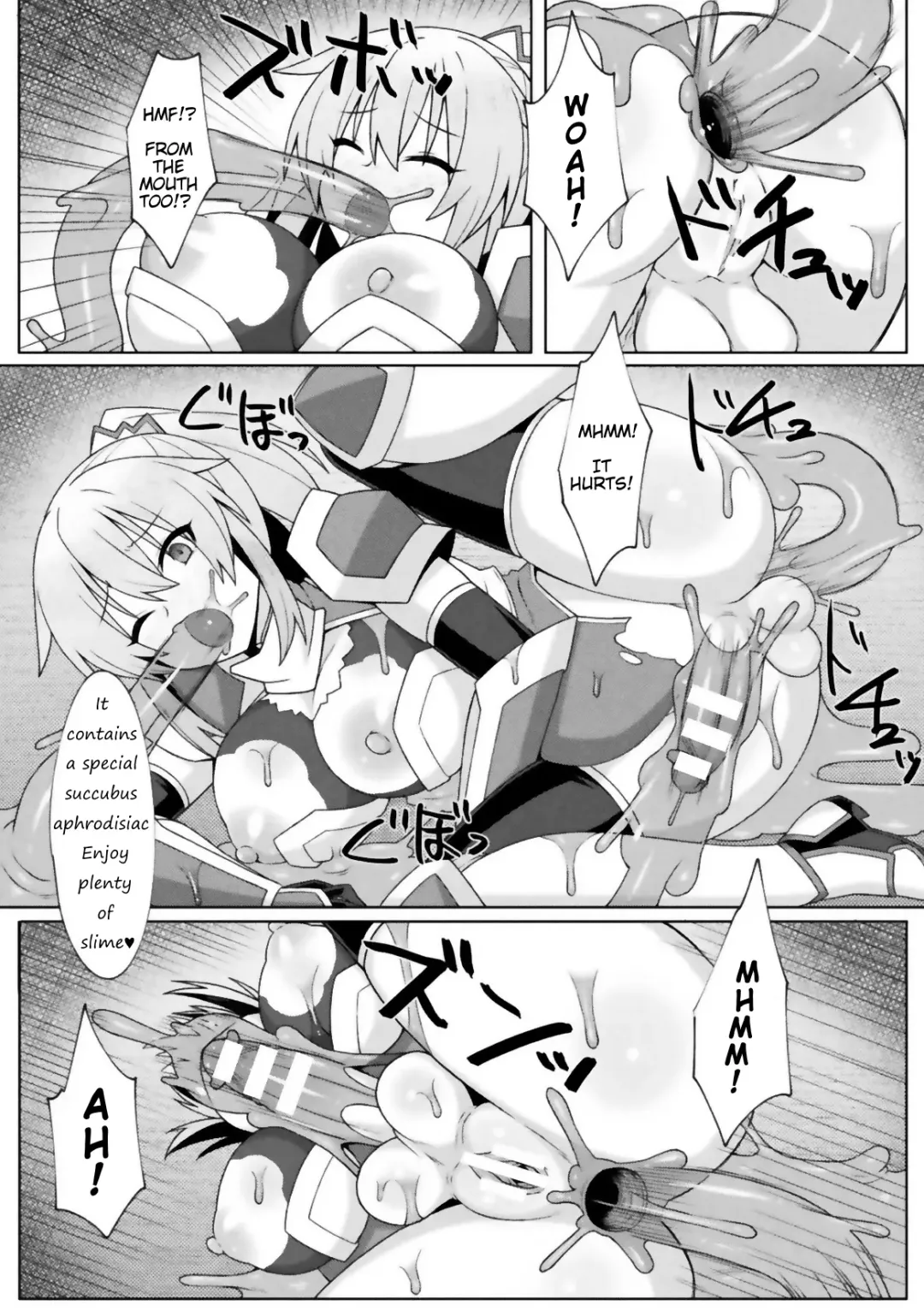 [Zinkurou] Futanari Seikishi to Kyuusei no Ori | Futanari Holy Knight and the Cage of Sperm-Draining Fhentai - Page 7