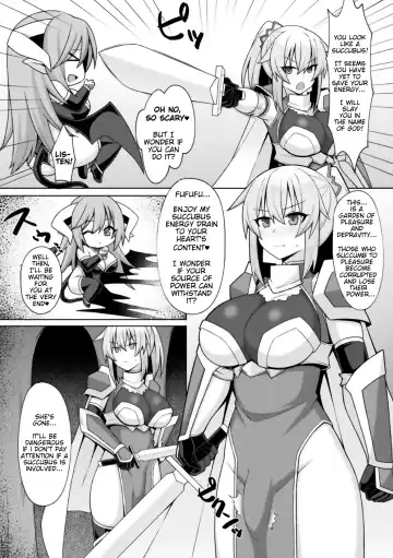 [Zinkurou] Futanari Seikishi to Kyuusei no Ori | Futanari Holy Knight and the Cage of Sperm-Draining Fhentai - Page 4