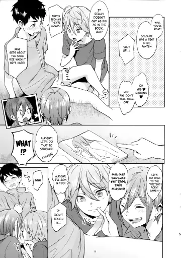 [Kotarou - Shono Kotaro] Nakayoshi Sano-gumi | The Sano gang really gets along well Fhentai - Page 5