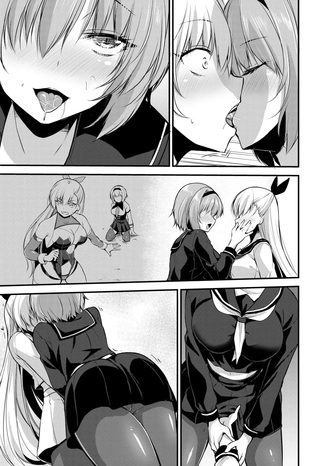[Kirisaki Byakko] Magical Girl Saint Lily: Contamination ~Until My Best Friend Corrupts A Magical Girl To Evil~ Fhentai - Page 55