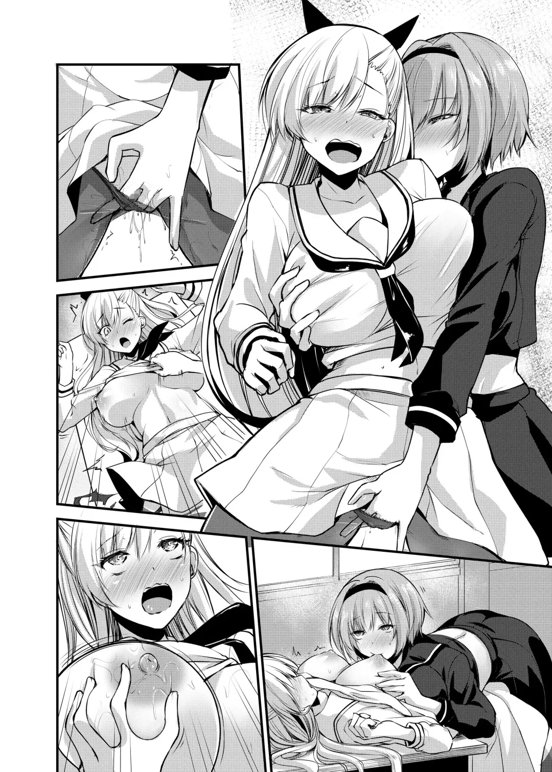 [Kirisaki Byakko] Magical Girl Saint Lily: Contamination ~Until My Best Friend Corrupts A Magical Girl To Evil~ Fhentai - Page 58