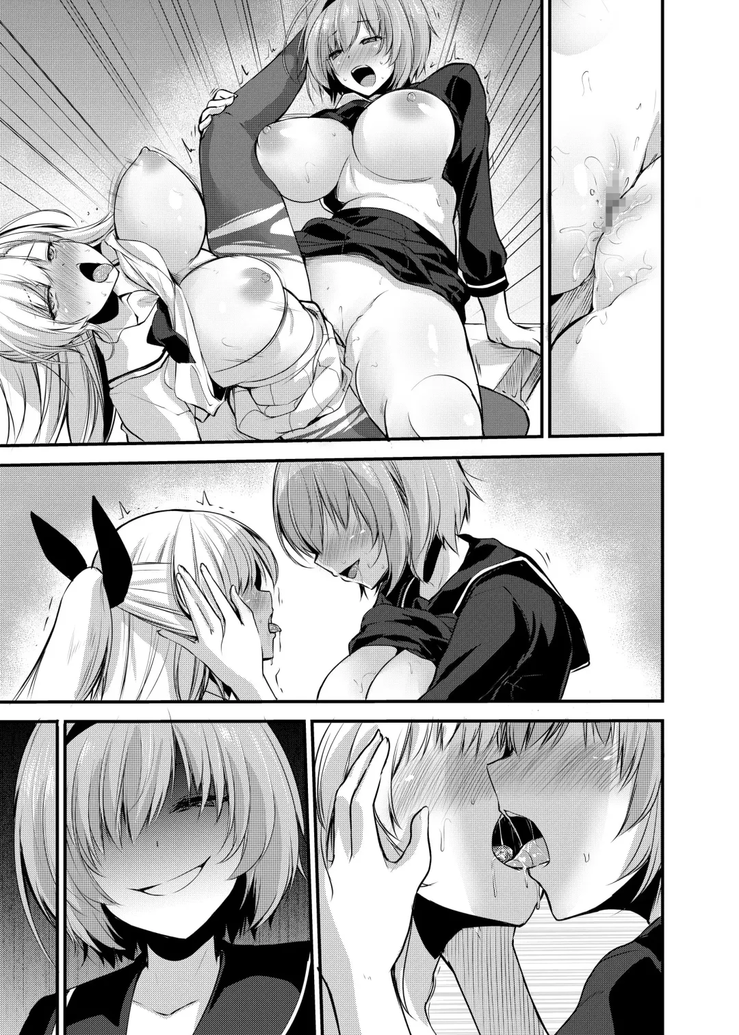 [Kirisaki Byakko] Magical Girl Saint Lily: Contamination ~Until My Best Friend Corrupts A Magical Girl To Evil~ Fhentai - Page 59