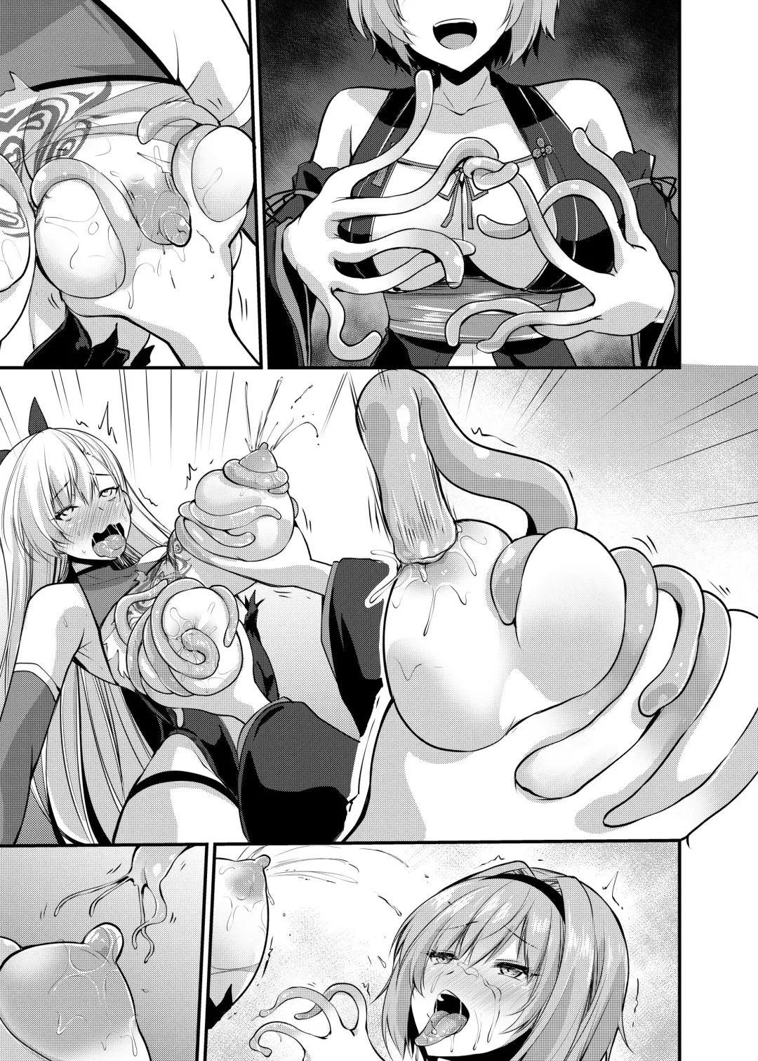 [Kirisaki Byakko] Magical Girl Saint Lily: Contamination ~Until My Best Friend Corrupts A Magical Girl To Evil~ Fhentai - Page 65
