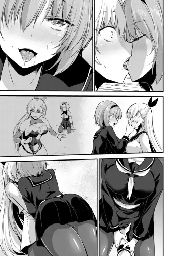 [Kirisaki Byakko] Magical Girl Saint Lily: Contamination ~Until My Best Friend Corrupts A Magical Girl To Evil~ Fhentai - Page 55