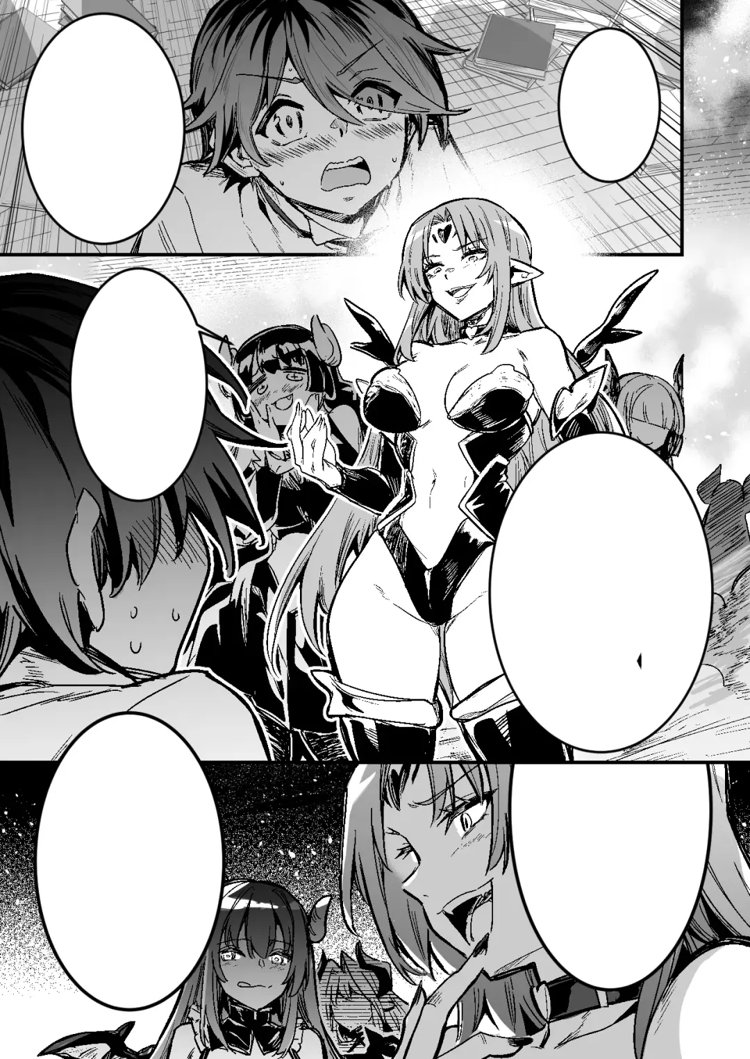 [Lefthand] Shota o Sakusei shiyou to Osou mo, Seigi de Kaeriuchi ni Ai, Junban ni Hatete Zenmetsu suru Succubus-tachi Fhentai - Page 7