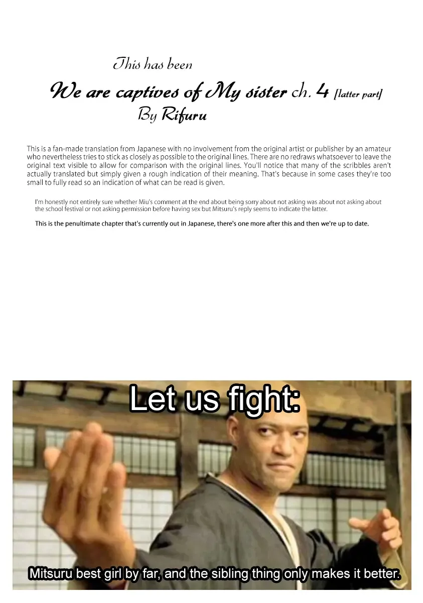 [Rifuru] Boku-tachi wa Onee-chan no Toriko - We are captives of My sister Ch. 4 Kouhen Fhentai - Page 19