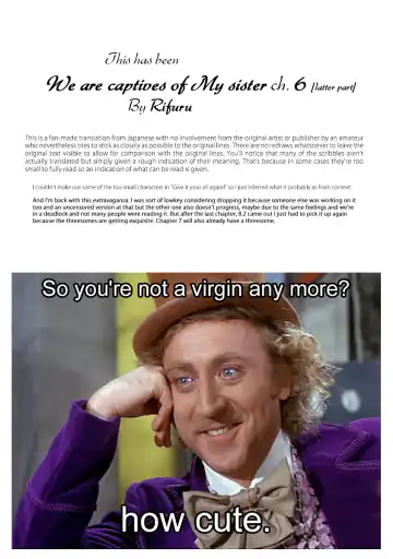 [Rifuru] Boku-tachi wa Onee-chan no Toriko - We are captives of My sister Ch. 6 Kouhen Fhentai - Page 20