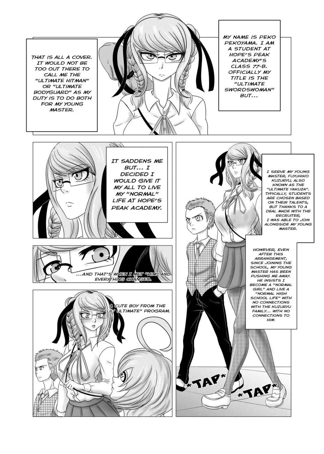 [Karuro-kun] The Desires, Impurities, and Fall of Peko Pekoyama Fhentai - Page 2