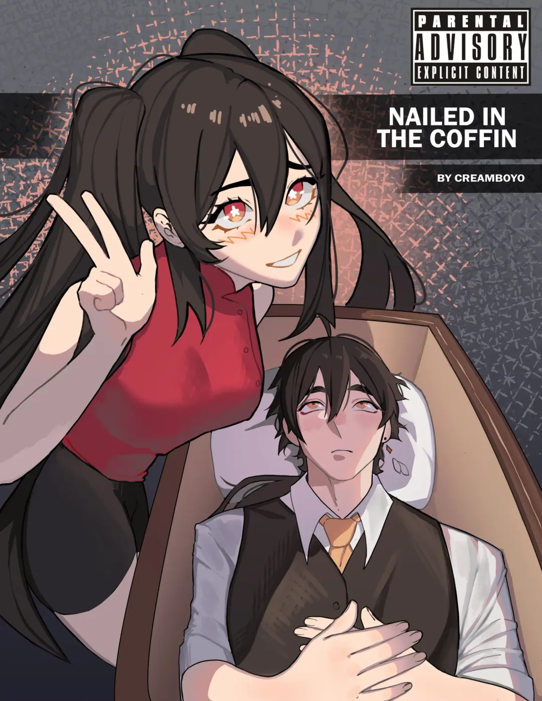 Nailed In The Coffin + bonus Lawson Hu Tao x Zhongli scenes Fhentai - Page 1