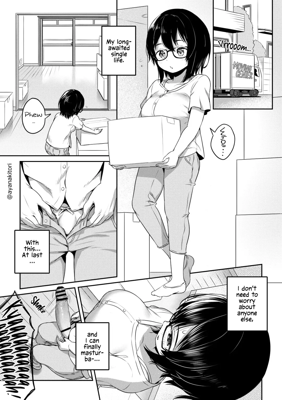 [Ayanakitori] Futanari-chan no Shin Seikatsu to Yuurei-chan Fhentai - Page 1