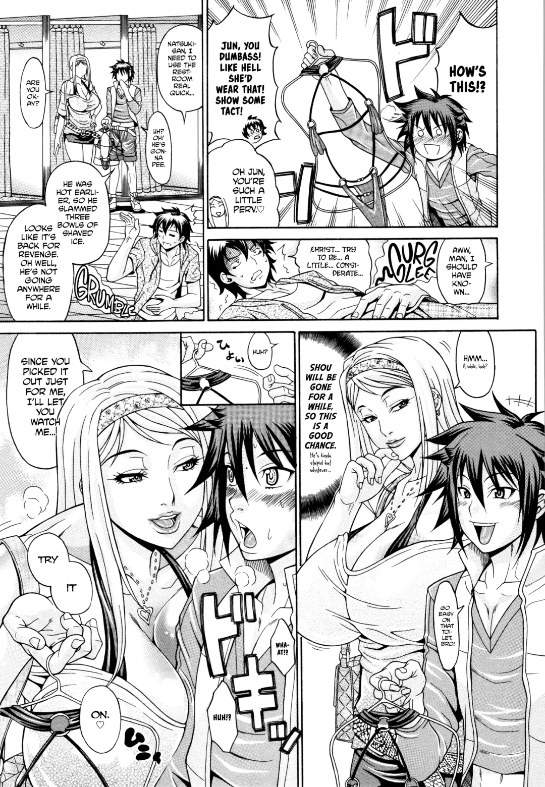 [Andou Hiroyuki] Oneppyu - "Women Like DOPPYUN - Milk Sauce" Ch. 4-5, 10 (decensored) Fhentai - Page 47