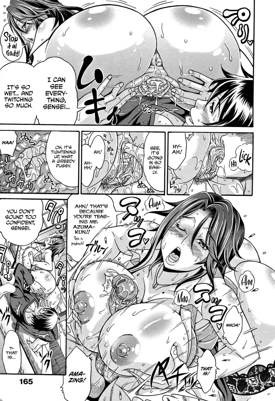 [Andou Hiroyuki] Mamire Chichi - Sticky Tits Feel Hot All Over. Ch. 1-3, 5, 7,9-11 (decensored) Fhentai - Page 116