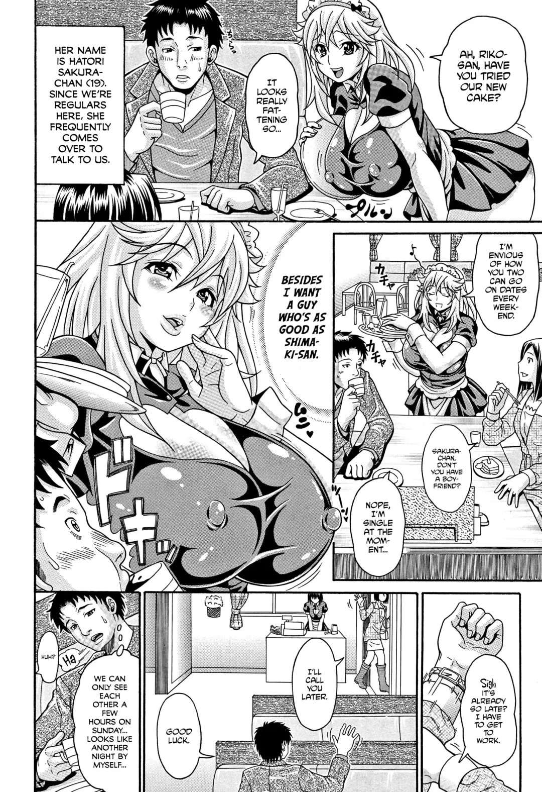[Andou Hiroyuki] Mamire Chichi - Sticky Tits Feel Hot All Over. Ch. 1-3, 5, 7,9-11 (decensored) Fhentai - Page 57