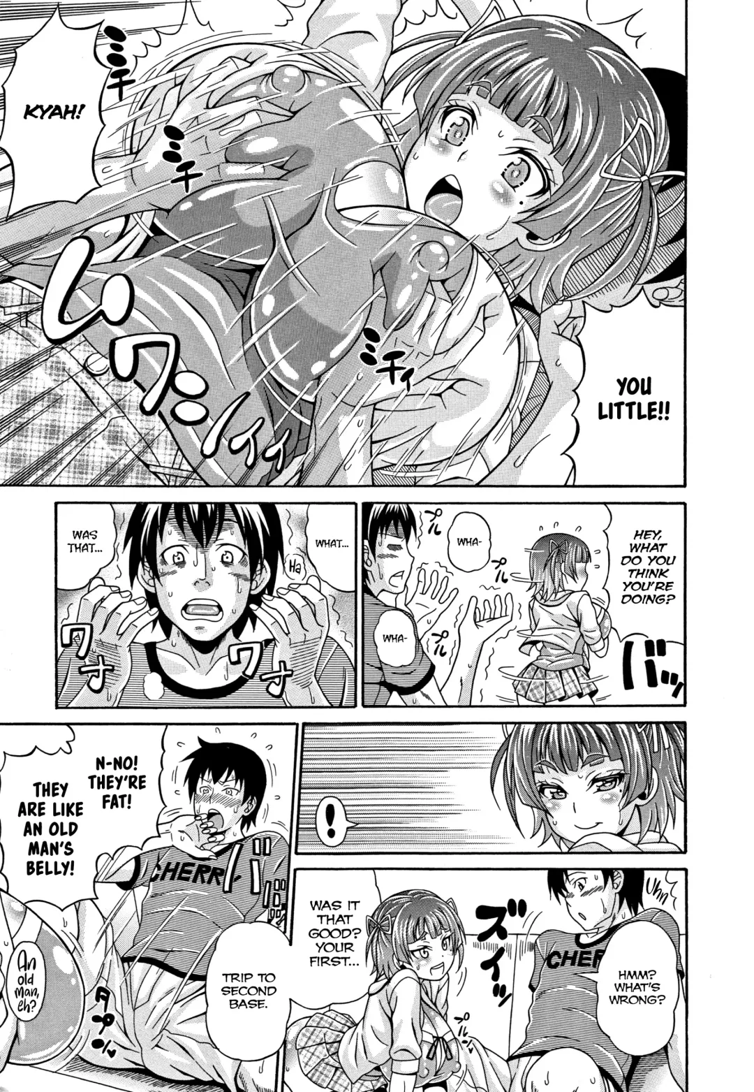 [Andou Hiroyuki] Mamire Chichi - Sticky Tits Feel Hot All Over. Ch. 1-3, 5, 7,9-11 (decensored) Fhentai - Page 76
