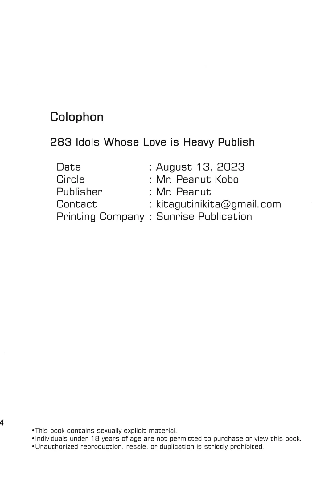 [Mr.peanut] Ai ga Omome no 283 Idol - 283 idols whose love is heavy Fhentai - Page 26