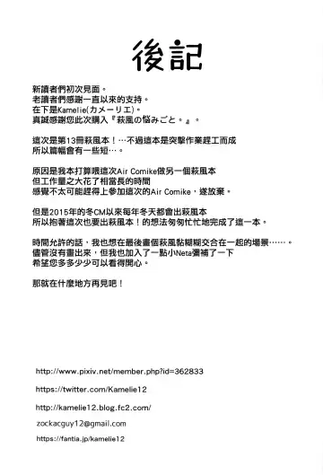 [Kamelie] Hagikaze no Nayamigoto Fhentai - Page 17