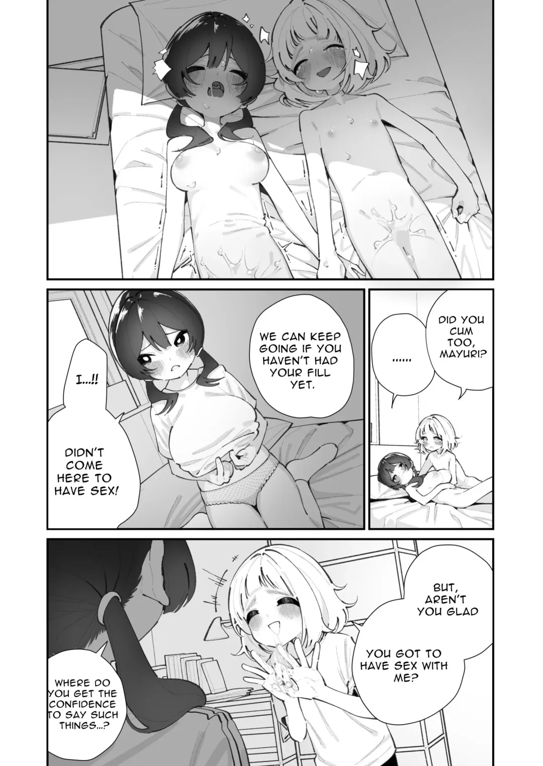 [Shiratama Moti] Kyou, Bukatsu Sabotta | Today, We Skipped Practice Fhentai - Page 25