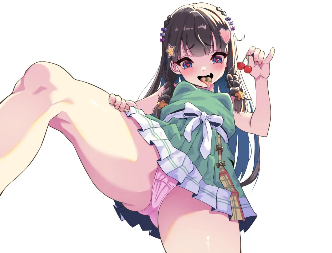 Succubus-kei Enkou J● Sayaka VS Mesugaki Wakarase Oji-san | Succubus Prostitute Sayaka VS Stallion Middle Aged Man Fhentai - Page 1