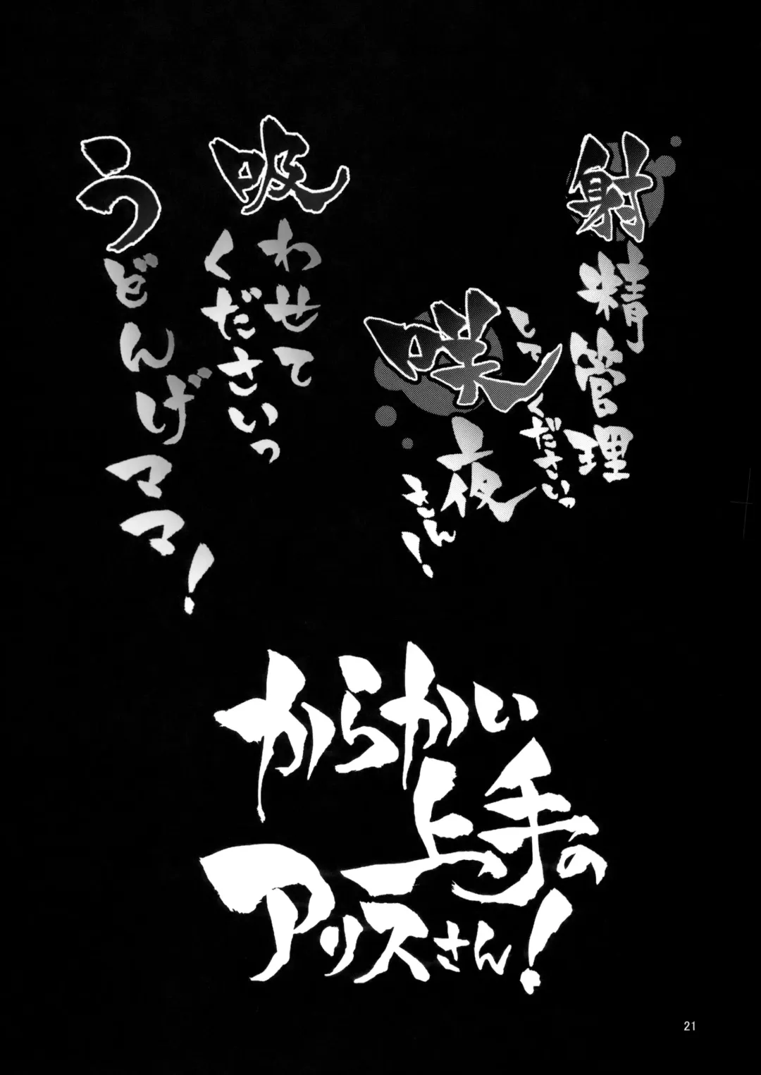 [Michiking] ANMITSU TOUHOU THE AFTER (decensored) Fhentai - Page 24