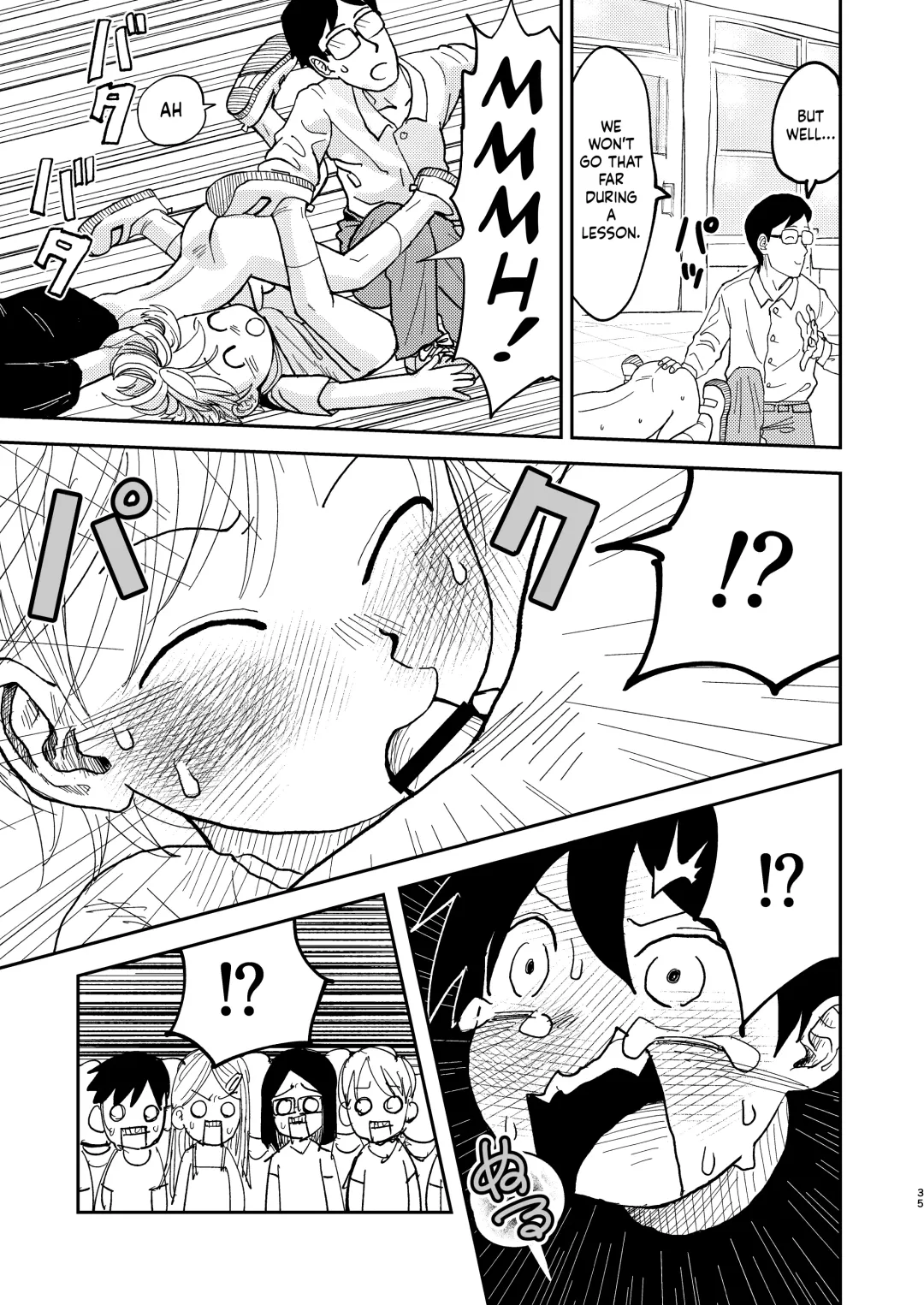 [Mesotane] Jitsuen!! Hoken Taiiku | Presentation!! Health and Physical Education Fhentai - Page 35