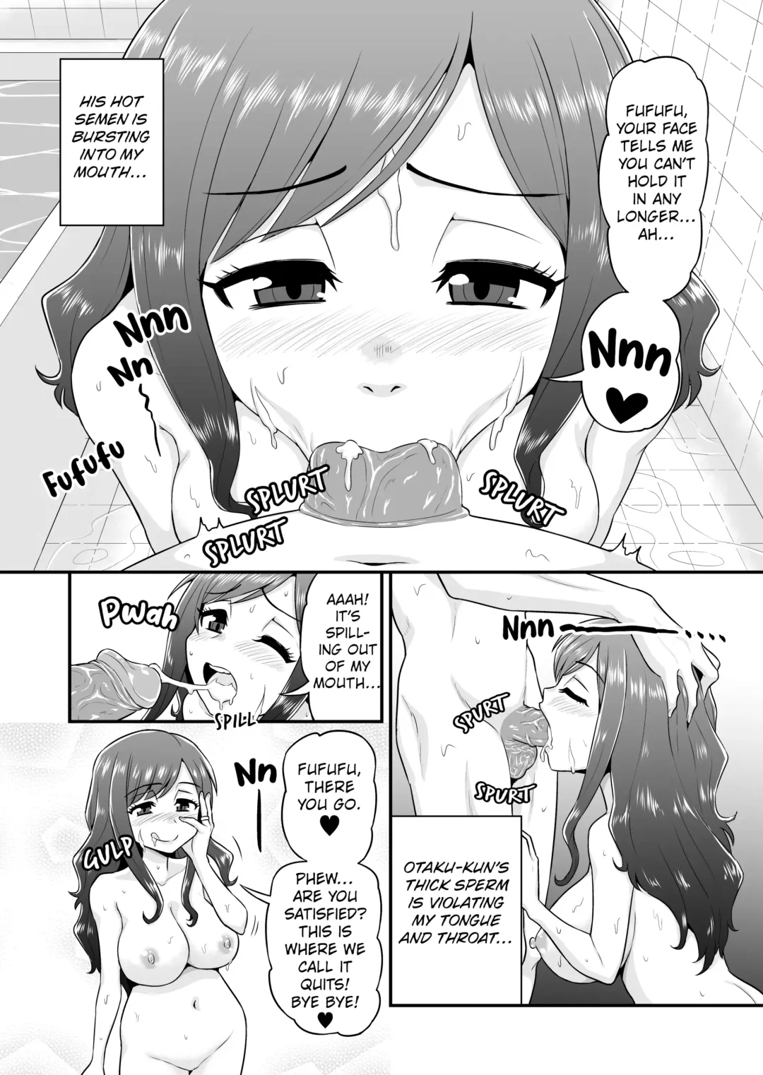 [Gachonjirou] Uwaki Hitozuma Nama Nakadashi Ottori Seiso Kakure Inran Hitozuma to Okute Dotei Otaku-kun | A Cheating Housewife's Raw Creampie (decensored) Fhentai - Page 13