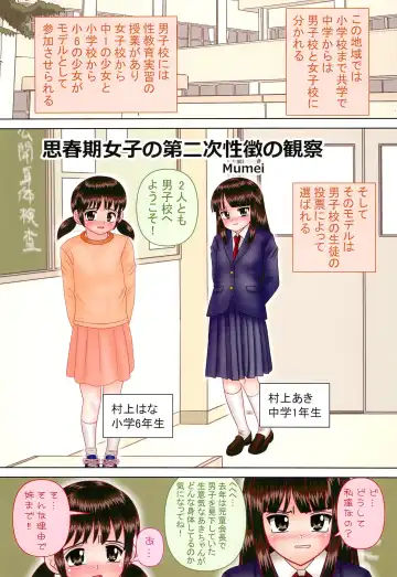 [Mumei] Seikyouiku Jisshuu de Kansatsu sareru CS Shimai ○gakusei Kyousei Roshutsu 6 Fhentai - Page 3