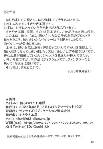 Torawareta Ojou-sama Fhentai - Page 24