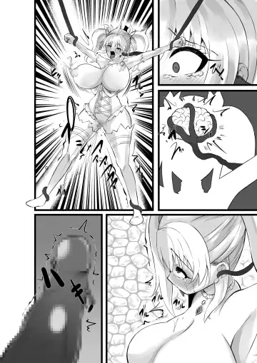 Mahou Shoujo Saint Lily Shinshoku ~Mahou Shoujo ga Ecchi na Teki ni Haiboku Shite Akuochi Kaijin-ka Suru Made~ - Magical girl Saint Lily Erosion Fhentai - Page 61