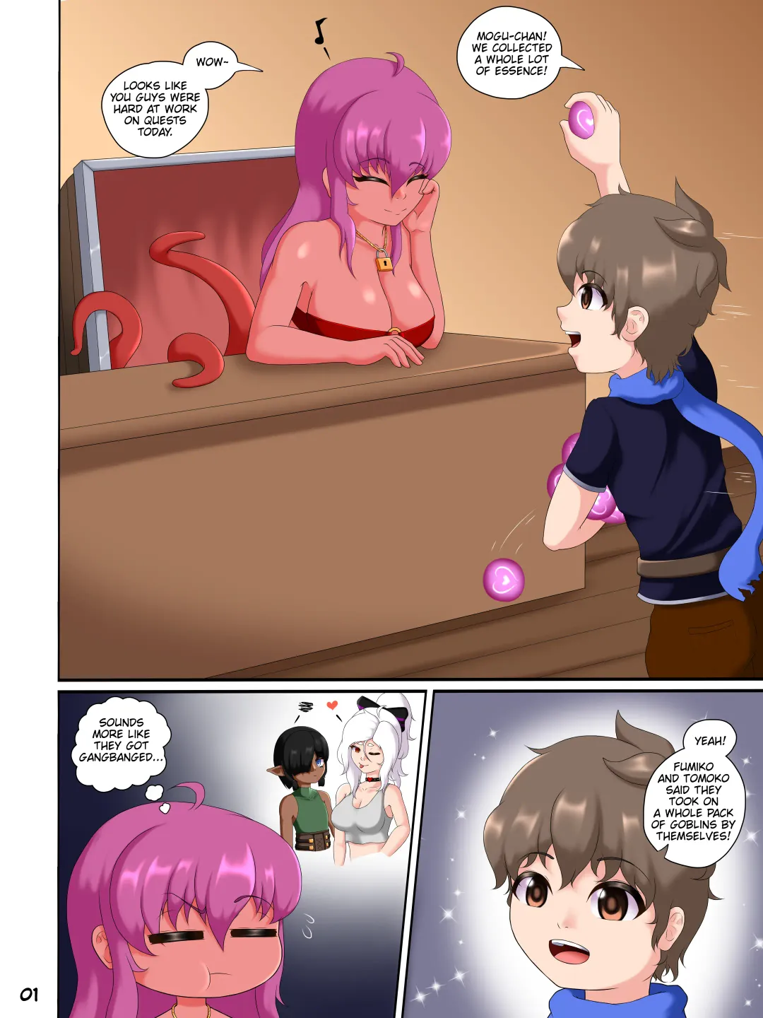 [Hoonter] I just wanted to buy some items from the MAGIC SHOP!!! Fhentai - Page 3