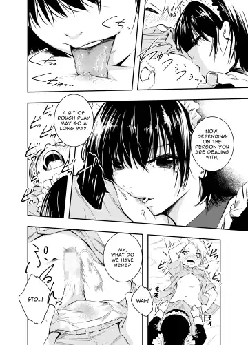 [Hatsuyasumi] Bijin Maid wa Namaiki Shota o Wakaraseru | A Beautiful Maid Teaches a Cheeky Shota a Lesson Fhentai - Page 14