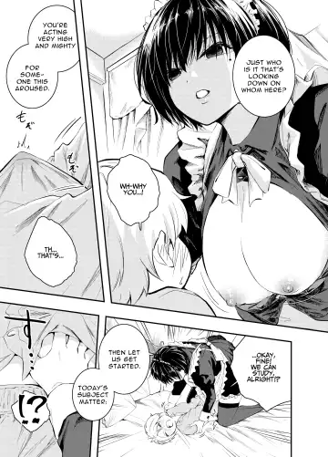 [Hatsuyasumi] Bijin Maid wa Namaiki Shota o Wakaraseru | A Beautiful Maid Teaches a Cheeky Shota a Lesson Fhentai - Page 9