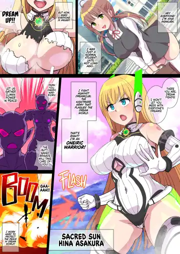 [Ryunosuke] Mugen Senki Sacred Twin -Taiketsu! Chikubi Ijiri Kaijin!! Watashi Cliha Nandesu kedo!?- | Sacred Twins (decensored) Fhentai - Page 2