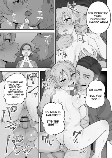 [Kameyama Cola] Oyako Ana ~Moto Yariman Haha to Papa-katsu Musume~ Fhentai - Page 71