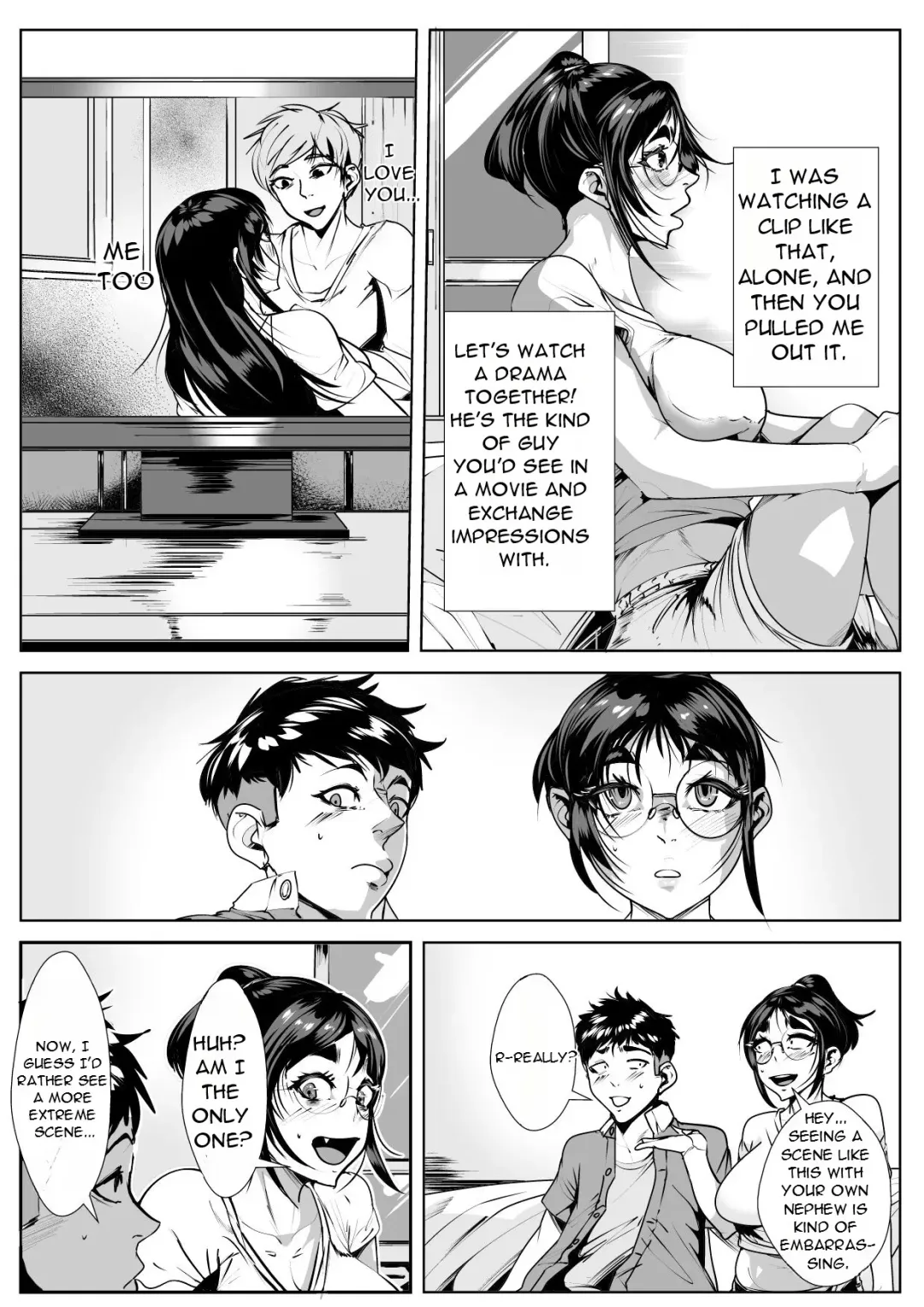 Naka no Ii Oba to Hajimete Sex | First Time Having Sex with My Middle Aged Aunt Fhentai - Page 5