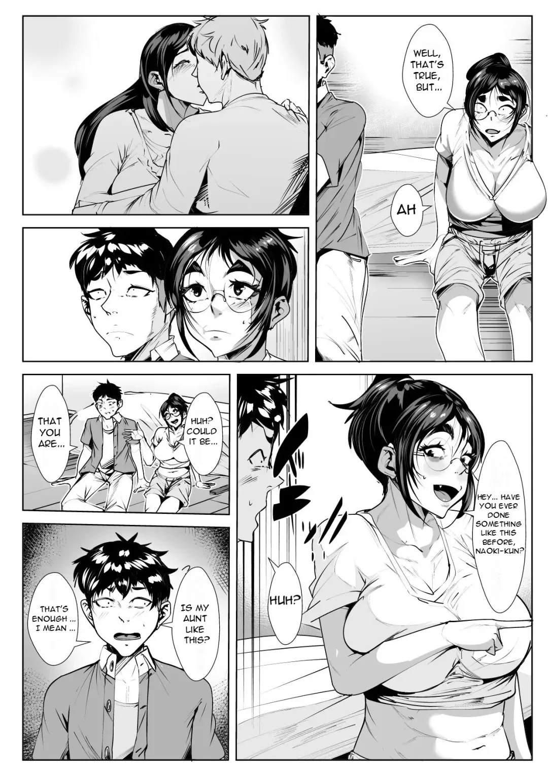 Naka no Ii Oba to Hajimete Sex | First Time Having Sex with My Middle Aged Aunt Fhentai - Page 6