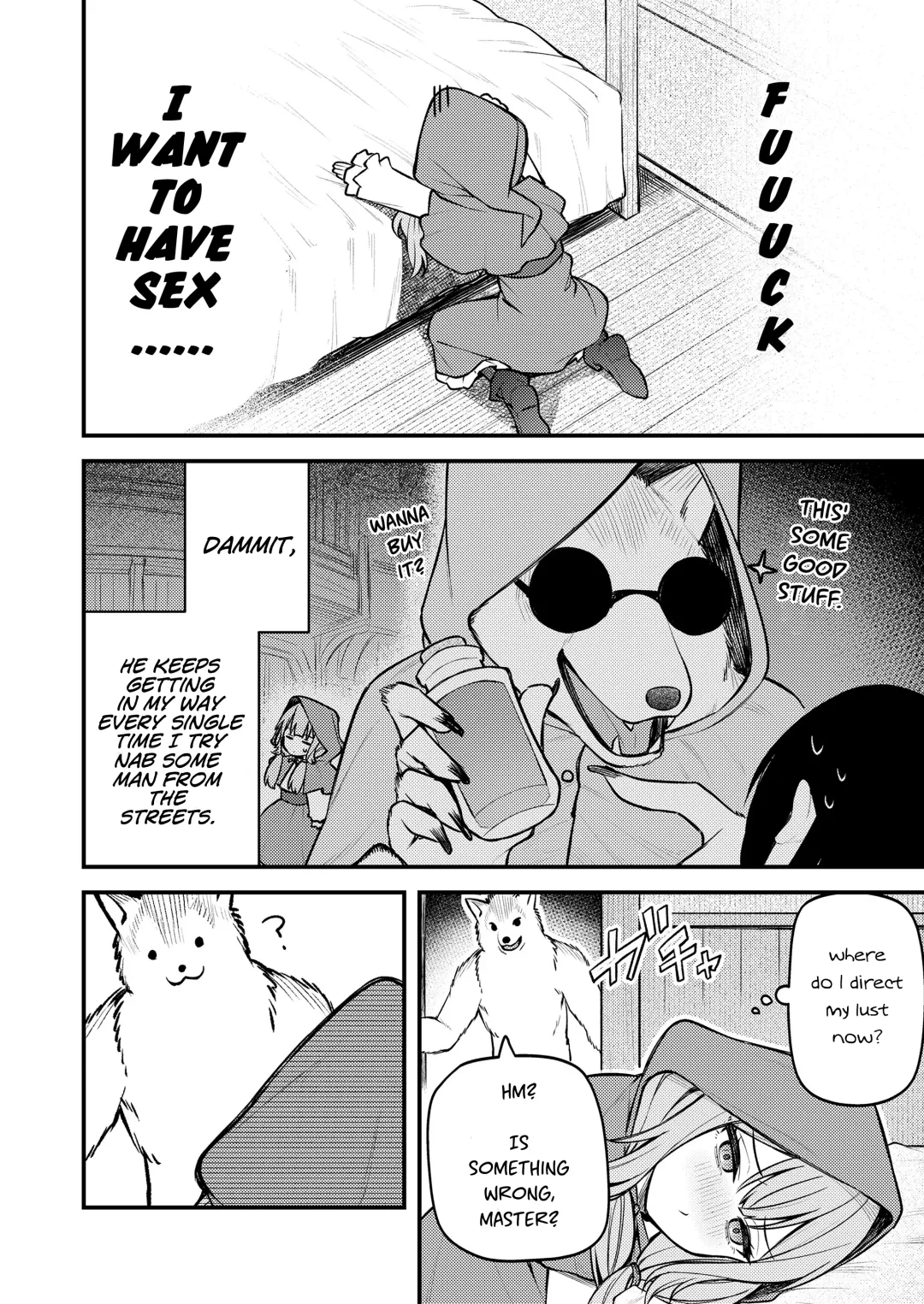 [Binsen] Akazukin to Fujimi no Ookami-san Zenpen | Little Red Riding Hood and the Immortal Wolf Part 1 Fhentai - Page 10