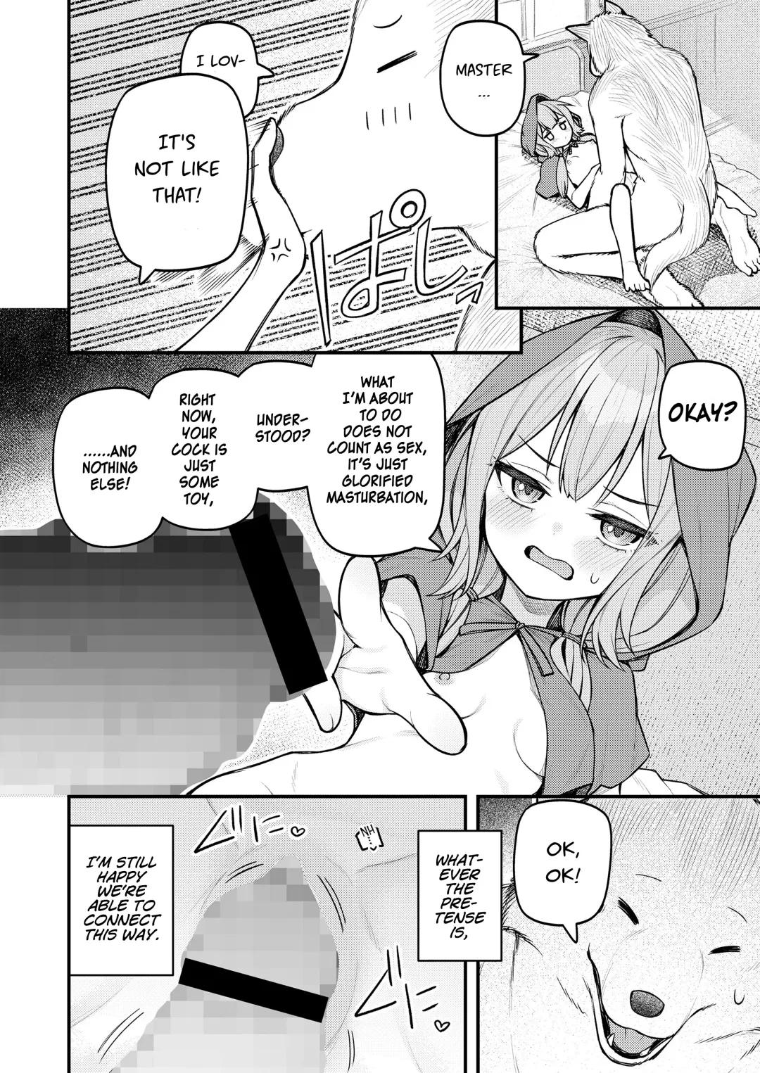 [Binsen] Akazukin to Fujimi no Ookami-san Zenpen | Little Red Riding Hood and the Immortal Wolf Part 1 Fhentai - Page 12