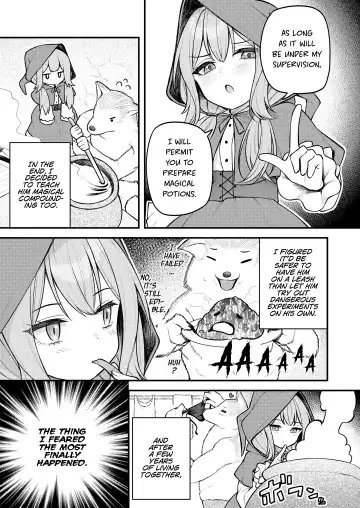 [Binsen] Akazukin to Fujimi no Ookami-san Zenpen | Little Red Riding Hood and the Immortal Wolf Part 1 Fhentai - Page 9
