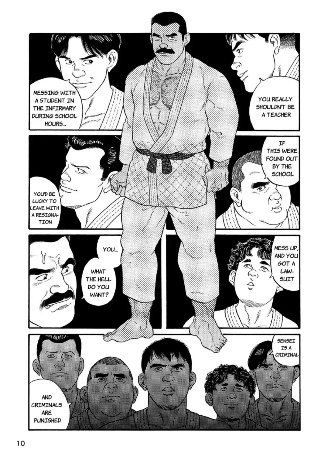 [Tagame Gengoroh] Jujutsu Kyoushi REMIX | The Judo Teacher Fhentai - Page 10