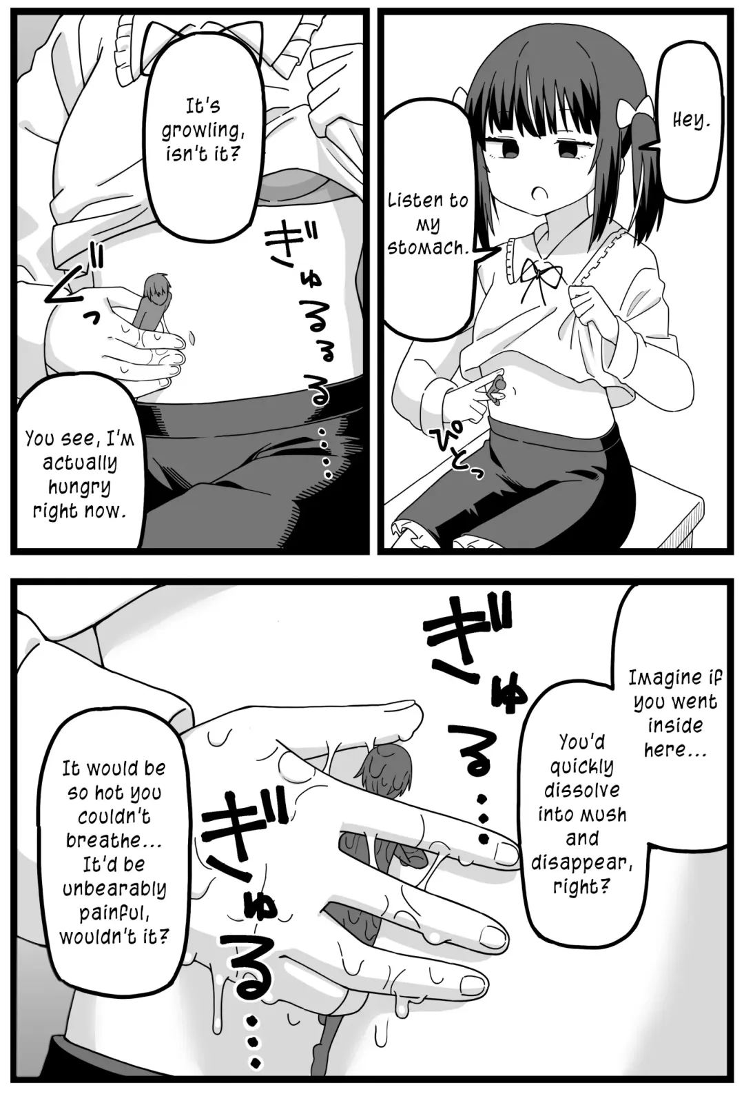[Shiheki] Uwaki ga Barete Kanojo ni Chiisaku Sarete Taberareru Manga | Caught Cheating, Shrunk, and Eaten by His Girlfriend Fhentai - Page 16