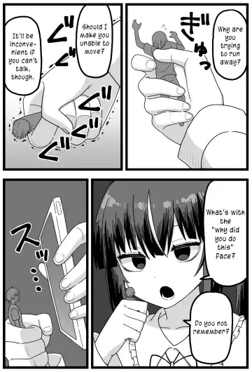 [Shiheki] Uwaki ga Barete Kanojo ni Chiisaku Sarete Taberareru Manga | Caught Cheating, Shrunk, and Eaten by His Girlfriend Fhentai - Page 6