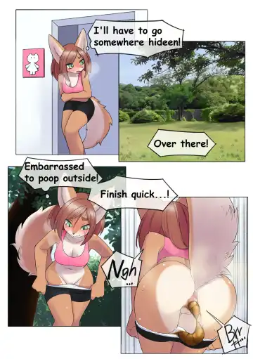 [Uno Usaya] The Urge to Poop while Jogging Fhentai - Page 8