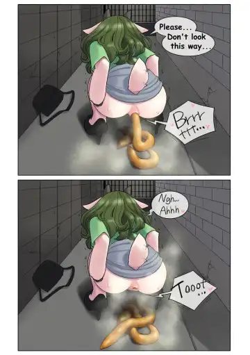[Uno Usaya] Big Deer Girl Takes Big Poop Fhentai - Page 5